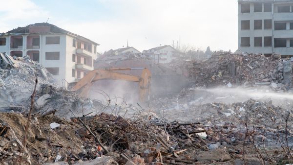 Apartment Demolition in Gary