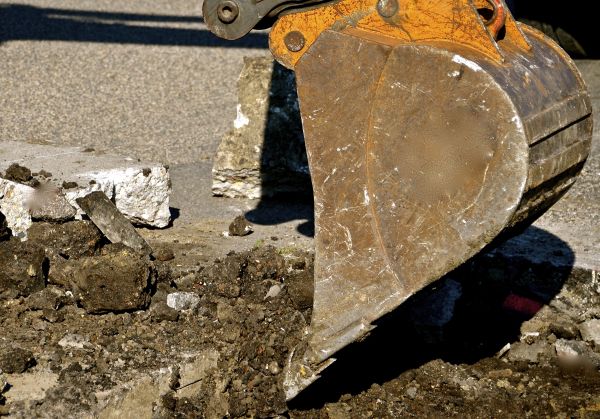 Cement Pad Demolition in Gary